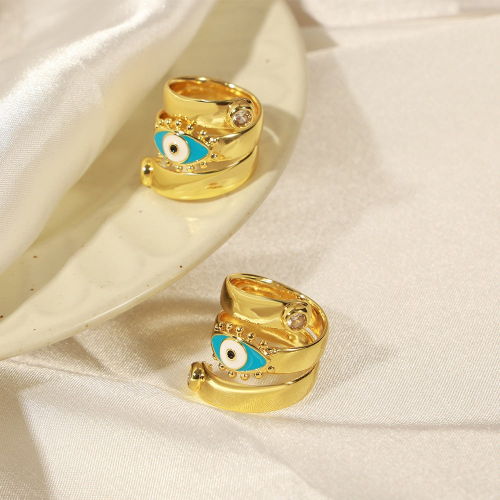 Dreifacher Teufelsring aus 18 Karat Gold