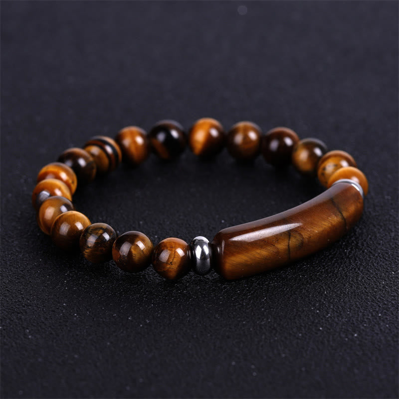 Handgefertigtes Carmiora-Heilarmband aus natürlichen Edelsteinen