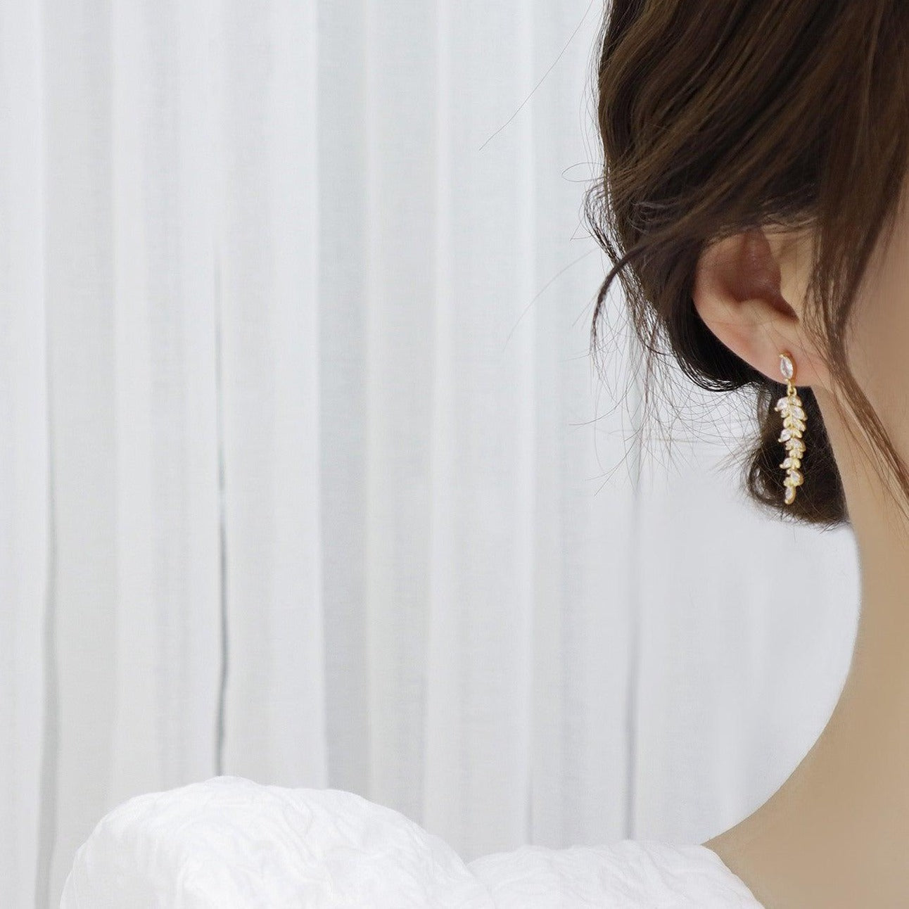 Weidentropfen-Ohrringe