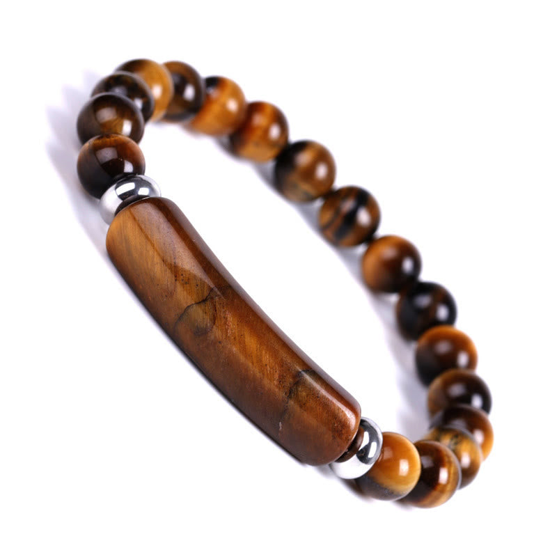 Handgefertigtes Carmiora-Heilarmband aus natürlichen Edelsteinen