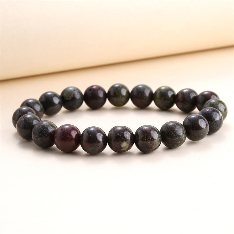 Carmiora Naturstein-Quarz-Heilperlen-Armband
