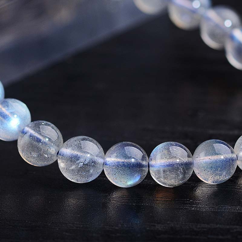 Carmiora Armband mit natürlichen Mondstein-Heilperlen