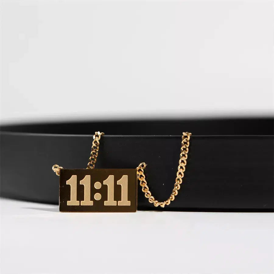 11:11 Engelszahl-Halskette