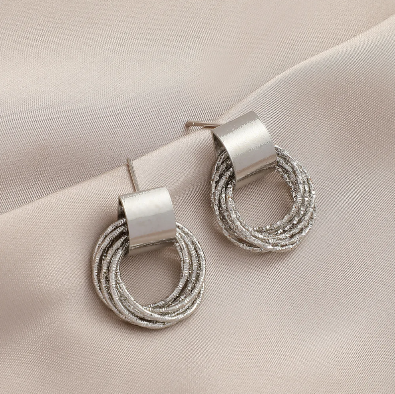 Carmiora - Multi-kreisförmige Ohrstecker