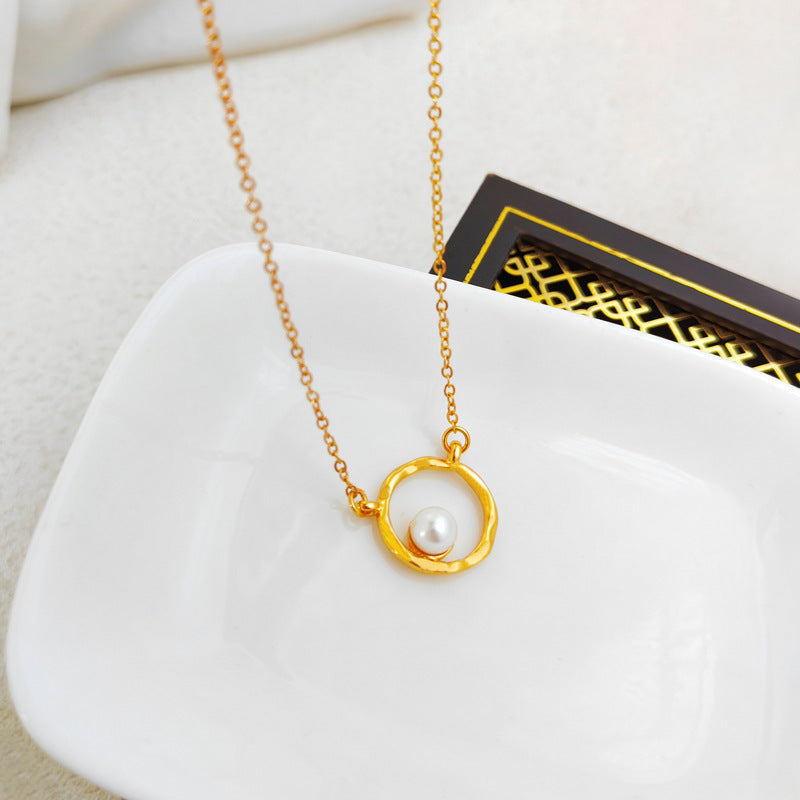 Perle in einem Kreis