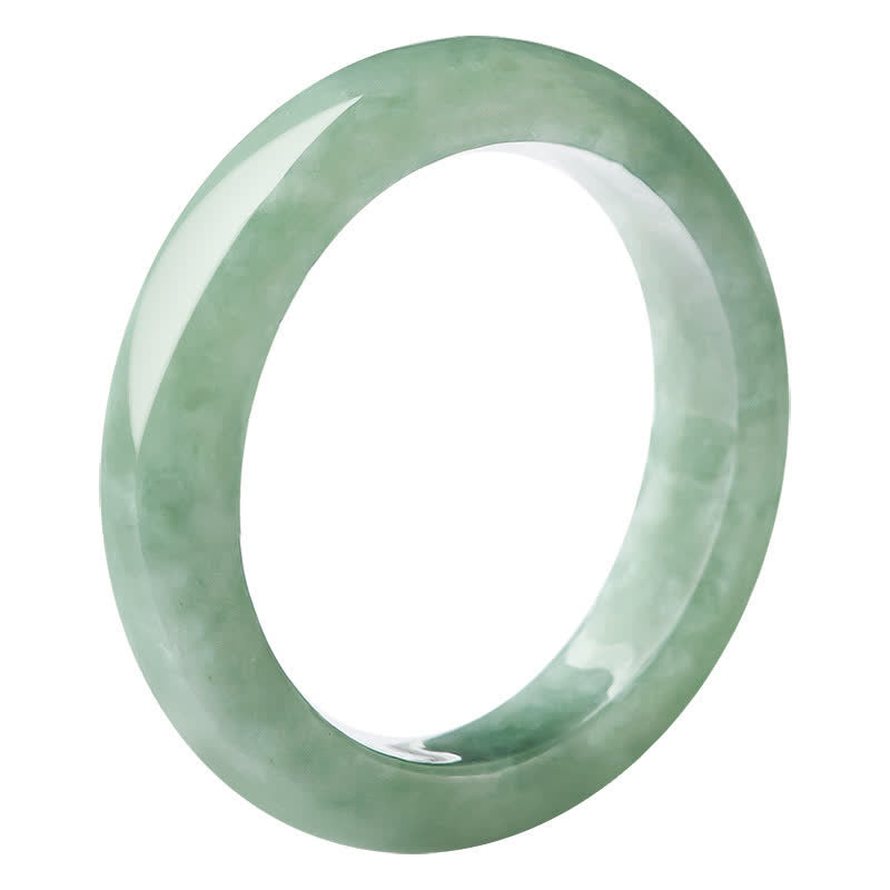 Carmiora Natürlicher Jade-Wohlstands-Überfluss-Ring