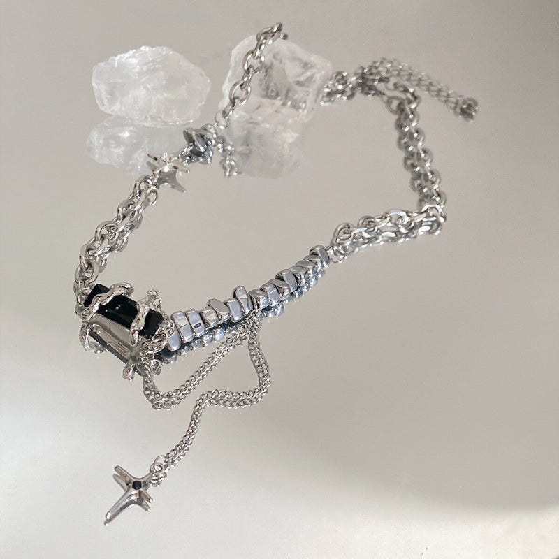 Ästhetischer Modeschmuck für Damen mit Kettenhalsketten-Kollektion