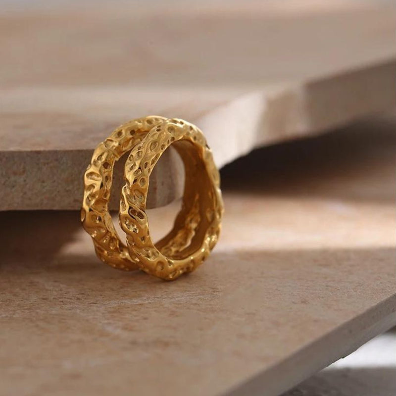 Strukturierter Doppelring