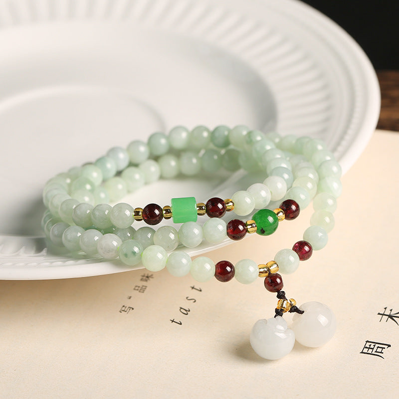 Carmiora natürliches Jade-Pixiu-Buddha-Armband der Fülle