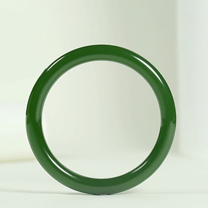 Carmiora Cyan Jade Langlebigkeit Segen Armreif