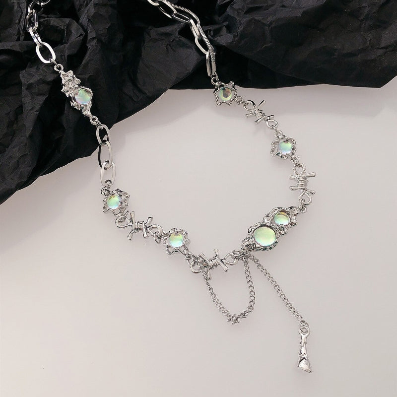 Ästhetischer Modeschmuck für Damen mit Kettenhalsketten-Kollektion