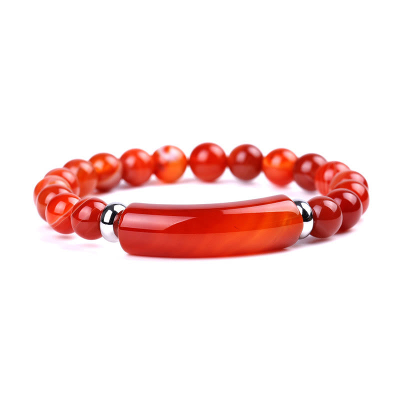 Handgefertigtes Carmiora-Heilarmband aus natürlichen Edelsteinen