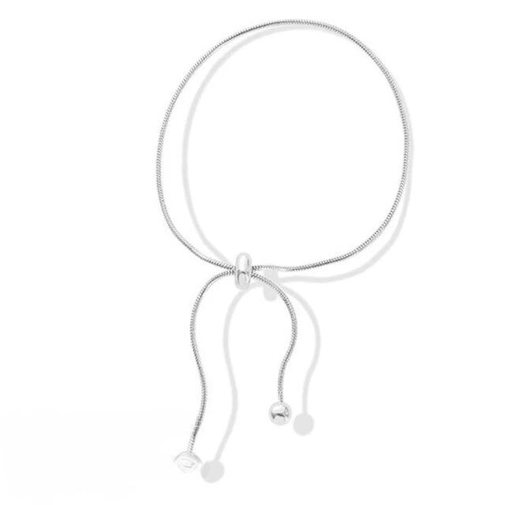 Elegantes Goldarmband für Damen - Verstellbarer, zierlicher, minimalistischer edler Schmuck