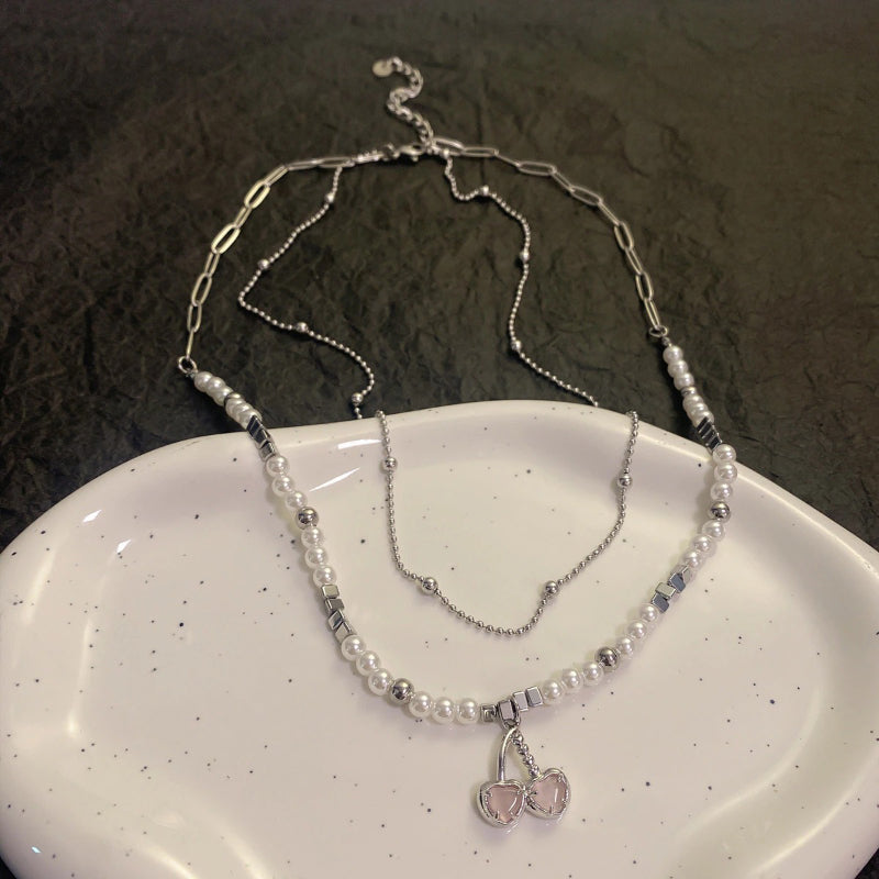 Ästhetischer Modeschmuck für Damen mit Kettenhalsketten-Kollektion