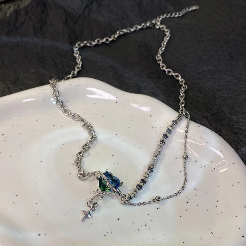 Ästhetischer Modeschmuck für Damen mit Kettenhalsketten-Kollektion