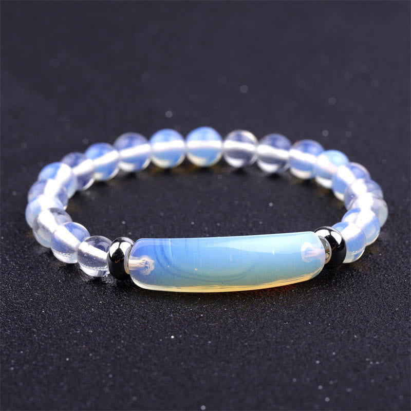 Handgefertigtes Carmiora-Heilarmband aus natürlichen Edelsteinen