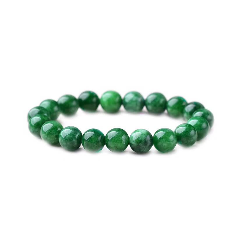 Carmiora Cyan Jade Bead Calm Harmony Armband