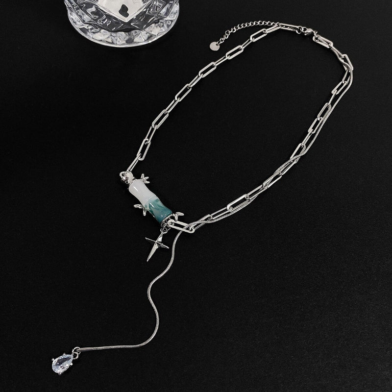 Ästhetischer Modeschmuck für Damen mit Kettenhalsketten-Kollektion