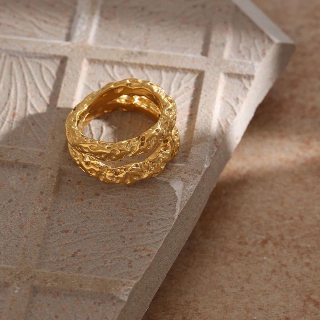 Strukturierter Doppelring