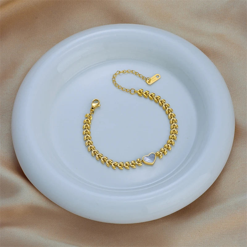 Herz Goldenes Armband