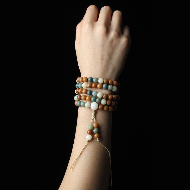 Carmiora Bodhi Seed Mala Harmonie Weisheit Armband