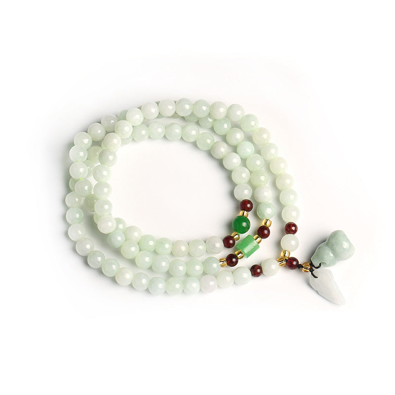 Carmiora natürliches Jade-Pixiu-Buddha-Armband der Fülle