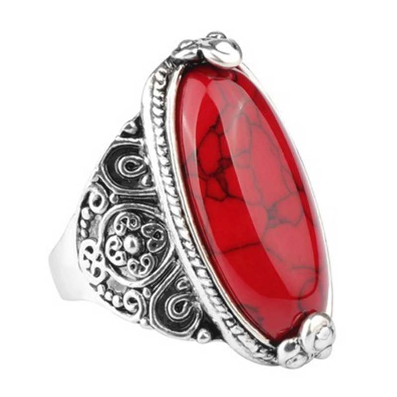 Carmiora Türkis Federschutzring