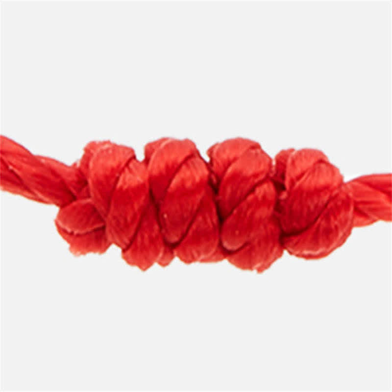 Carmiora 4-teiliges Evil Eye Seven Knot Red String Schutzarmband