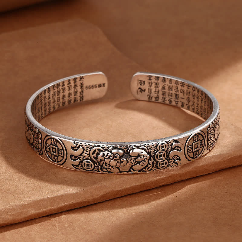 Carmiora FengShui Lucky PiXiu Schutz verstellbares Armband
