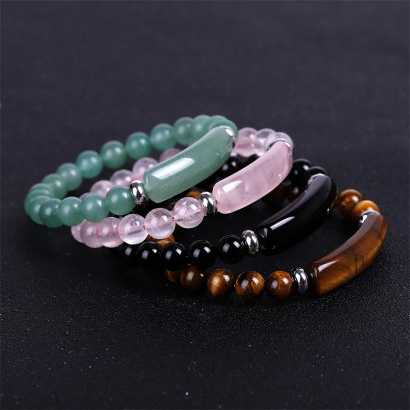 Handgefertigtes Carmiora-Heilarmband aus natürlichen Edelsteinen
