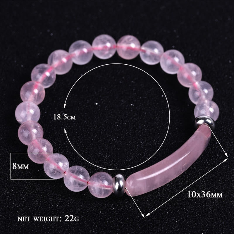 Handgefertigtes Carmiora-Heilarmband aus natürlichen Edelsteinen