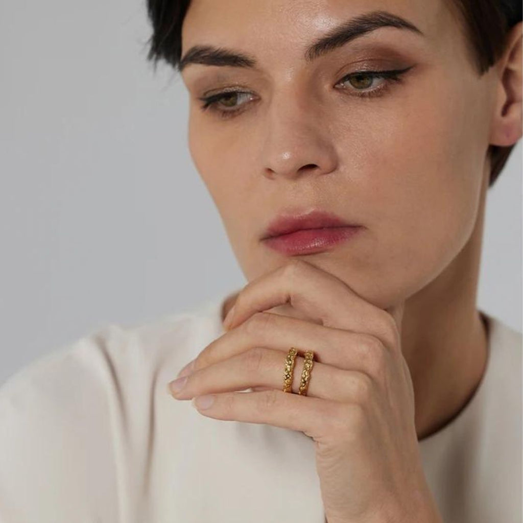 Strukturierter Doppelring