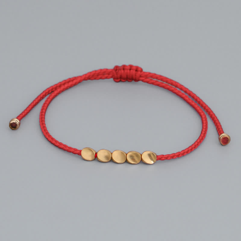 Carmiora FengShui Lucky Red String Armband