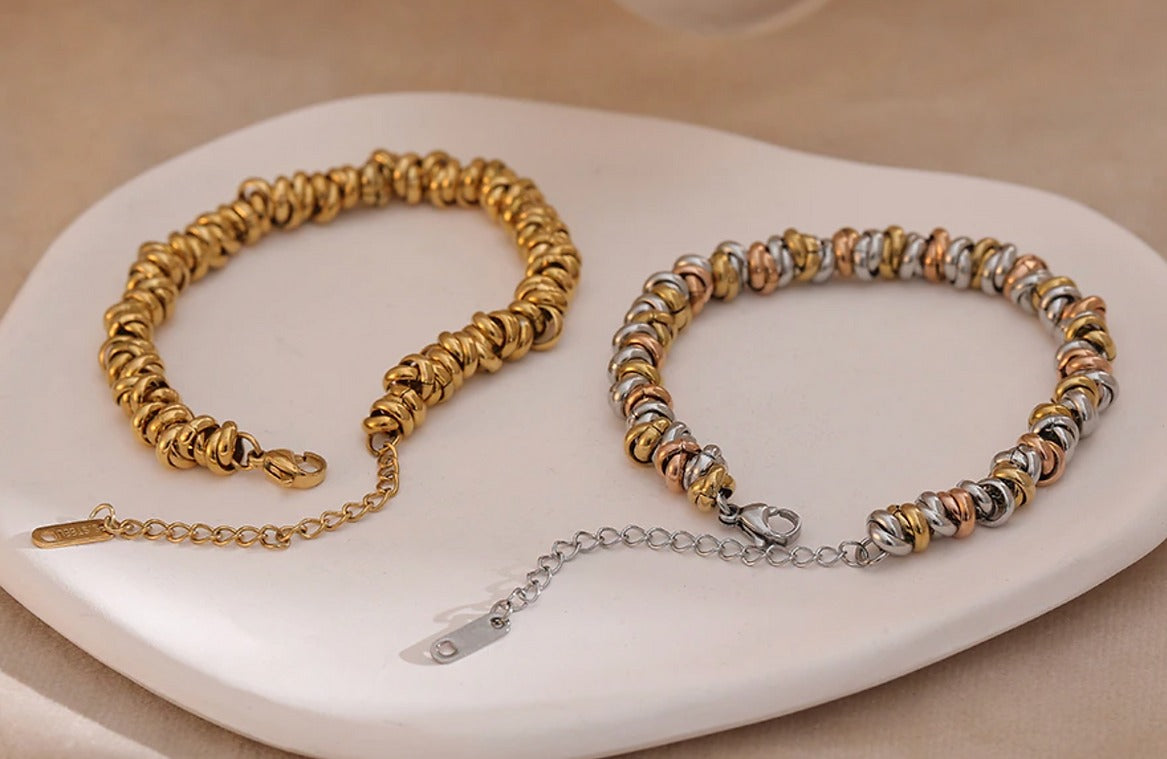 Luxus-Goldarmband