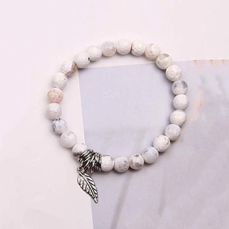 Carmiora Baum des Lebens Türkises Balance-Armband