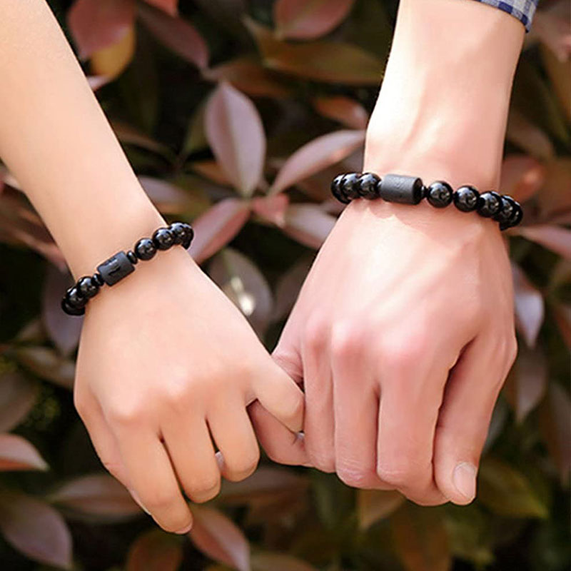 Carmiora Soul Cleansing Black Obsidian Phoenix Dragon Armband
