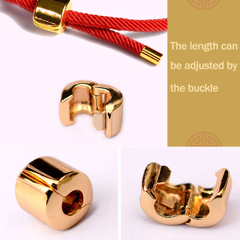 Carmiora Lucky Red String Armband