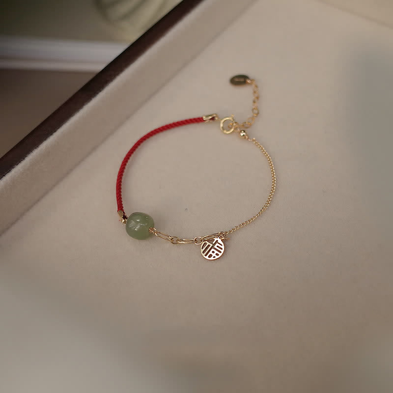 Carmiora-Perlen-Jade-Glücksketten-Armband