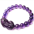 Carmiora Feng Shui Amethyst Glücks-Reichtumsarmband