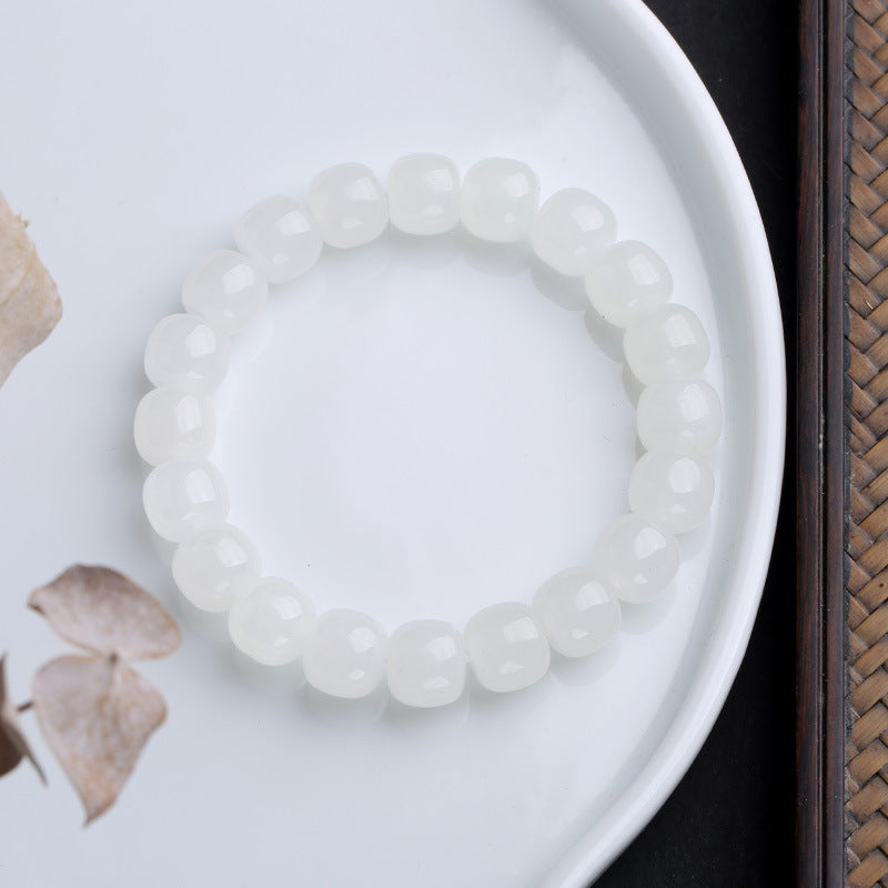 Carmiora Farbverlaufs-Jade-Glückssegen-Armband
