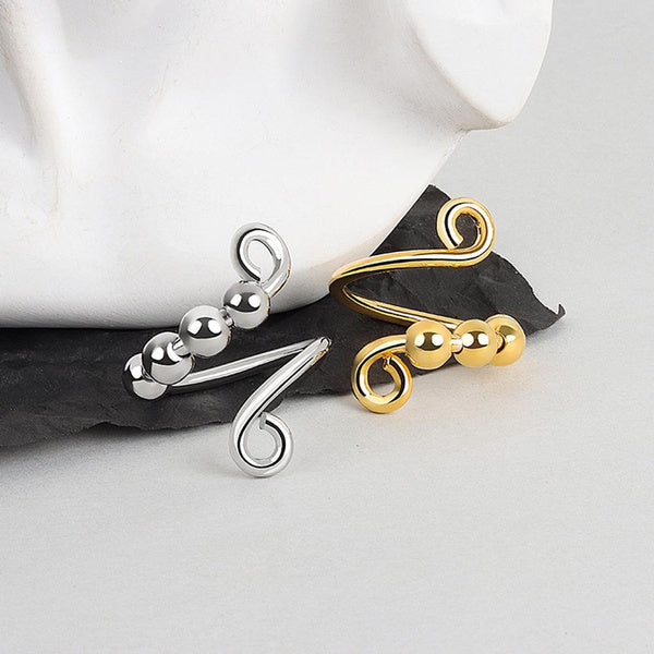 Coil Fidget Perlenring - verstellbar