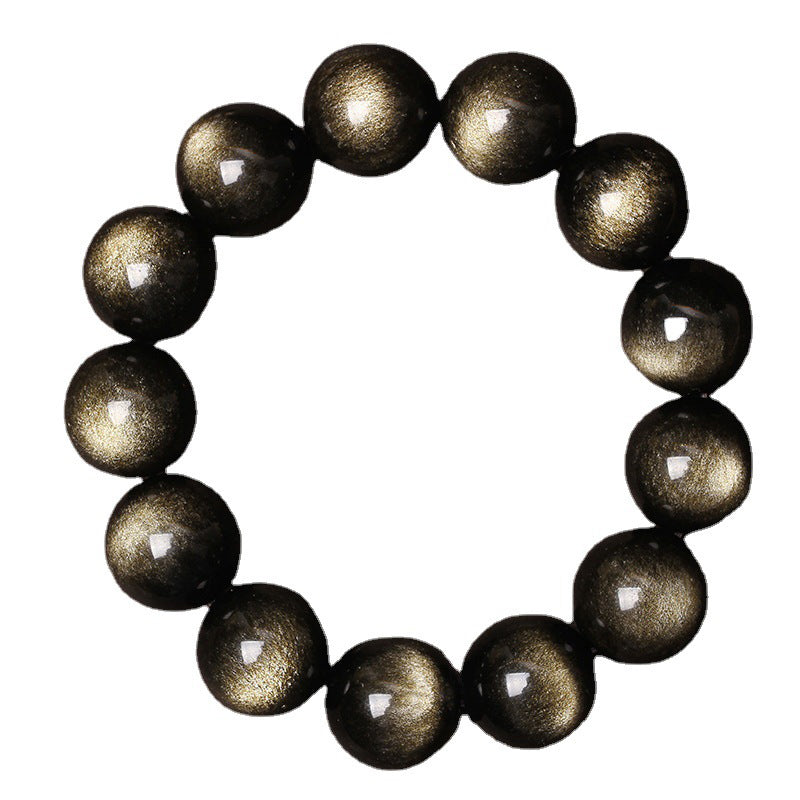 Carmiora tibetisches Obsidian-Reinigungsarmband