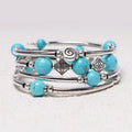 Carmiora Tibetisches Türkis-Balance-Armband