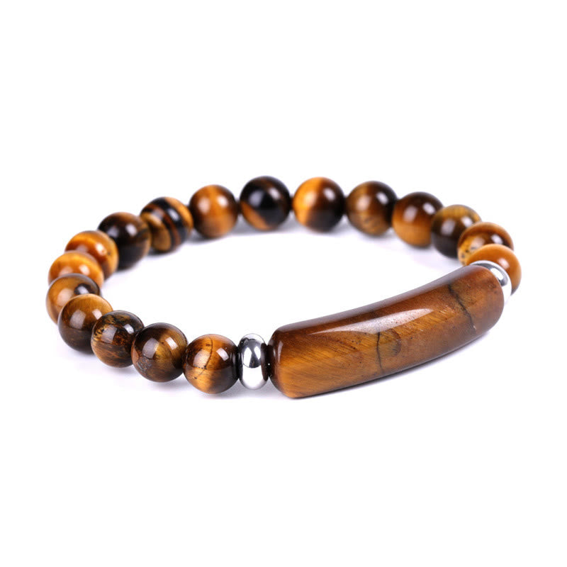 Handgefertigtes Carmiora-Heilarmband aus natürlichen Edelsteinen