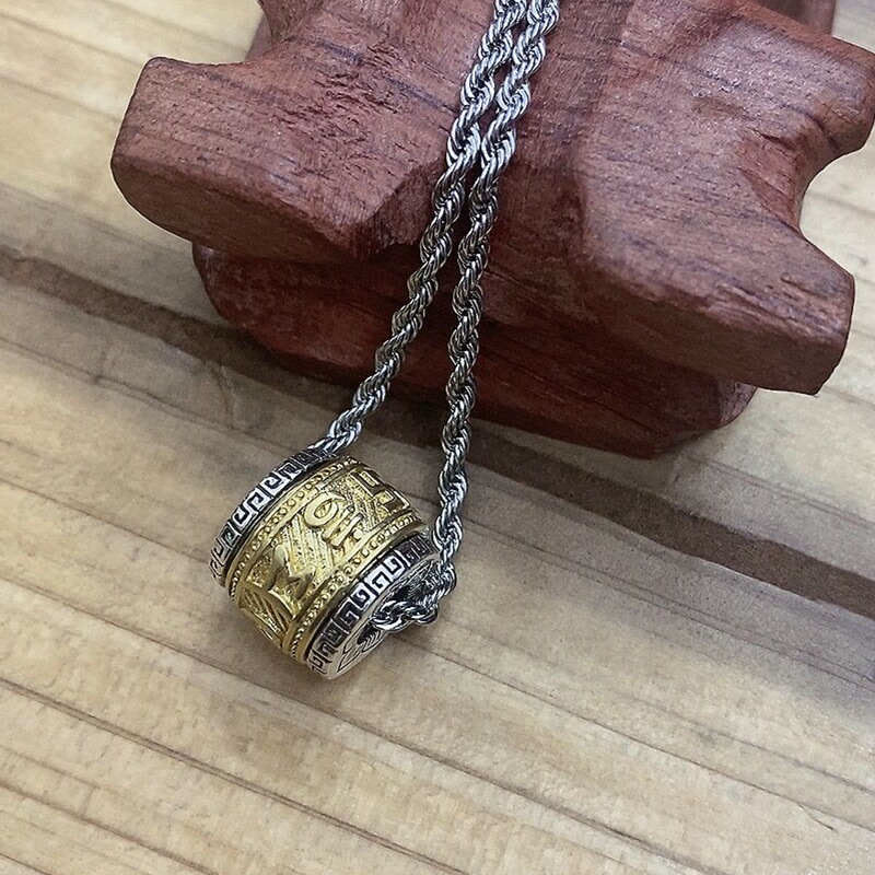 Carmiora Tibet Om Mani Padme Hum Schutz Halskette Anhänger