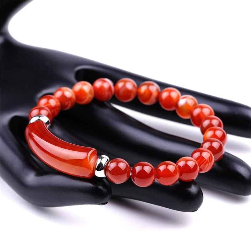 Handgefertigtes Carmiora-Heilarmband aus natürlichen Edelsteinen