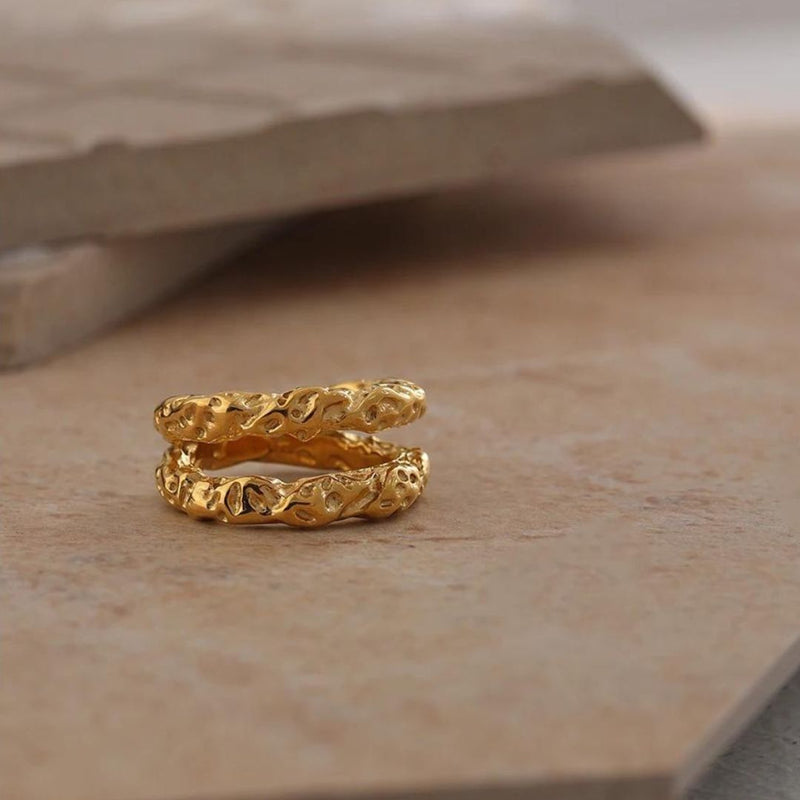 Strukturierter Doppelring