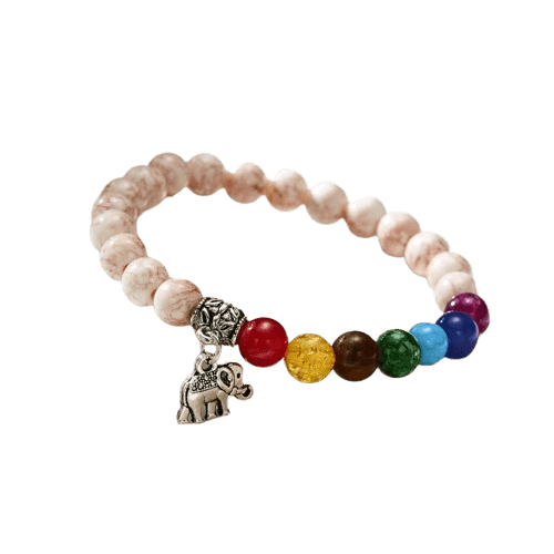 7 Chakra Armband Echte Steine