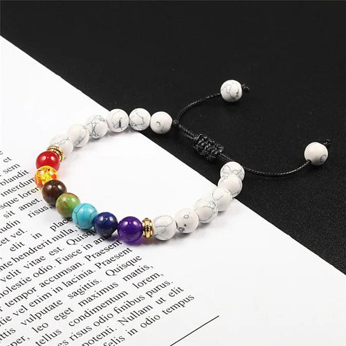 7 Chakra-Stein-Armband