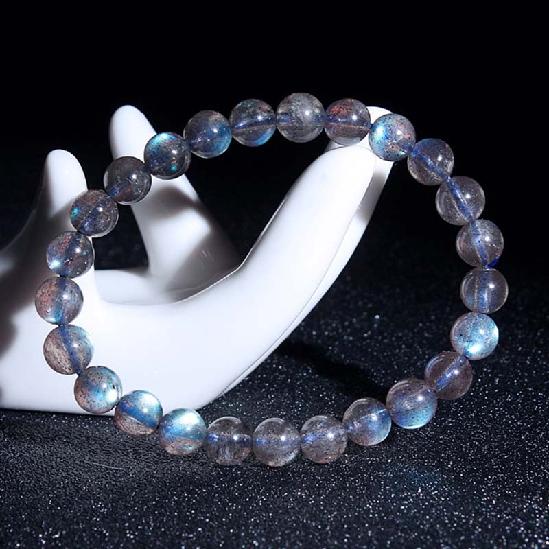 Carmiora Armband mit natürlichen Mondstein-Heilperlen